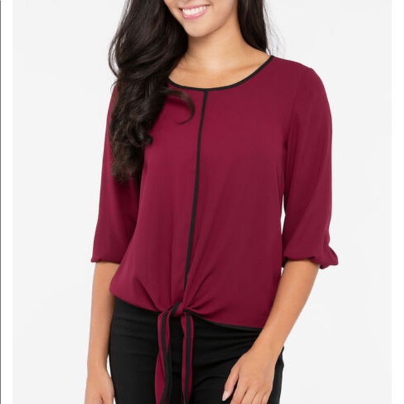 Ricki’s Maroon Blouse